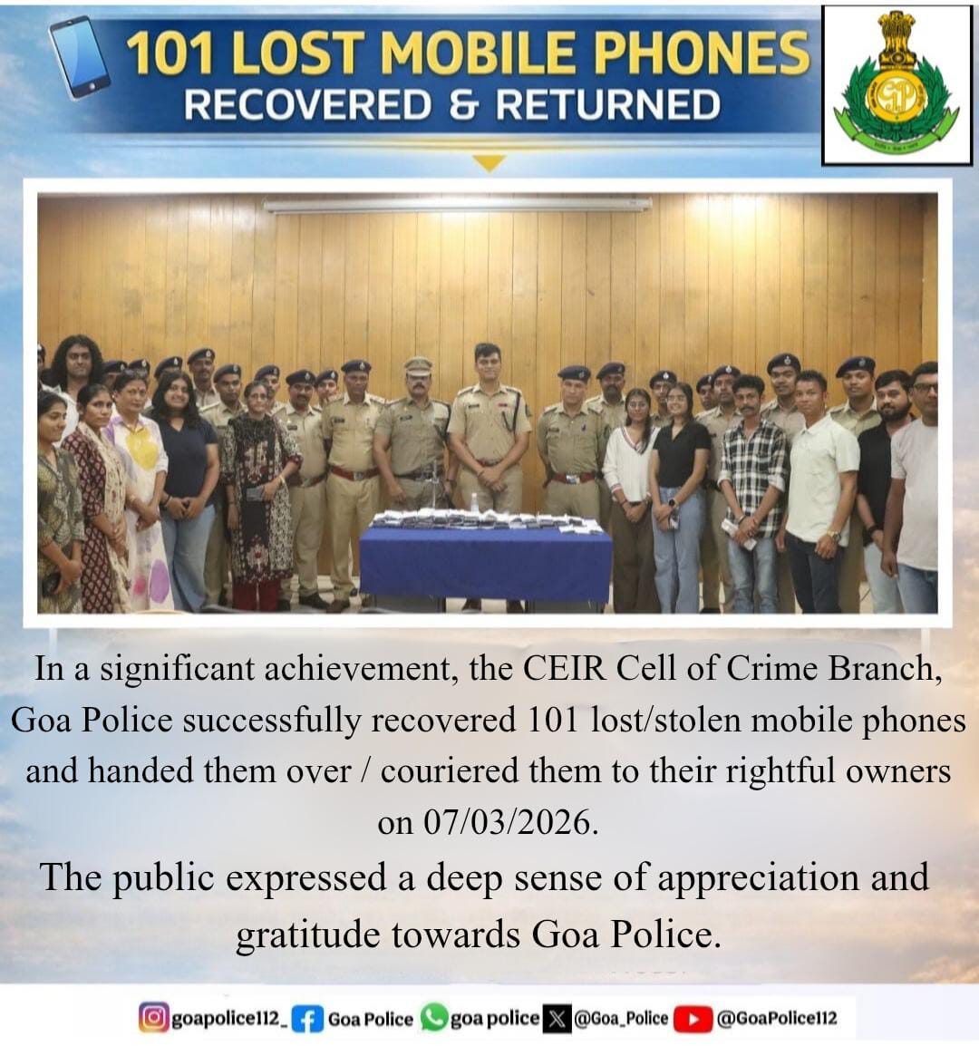 Goa Police tweet media