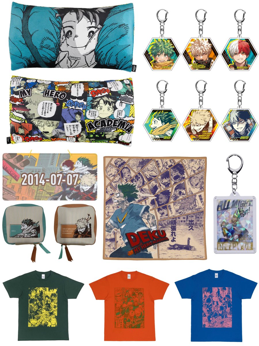 僕のヒーローアカデミア』フェア in JUMP SHOP 販売グッズ 本日から一