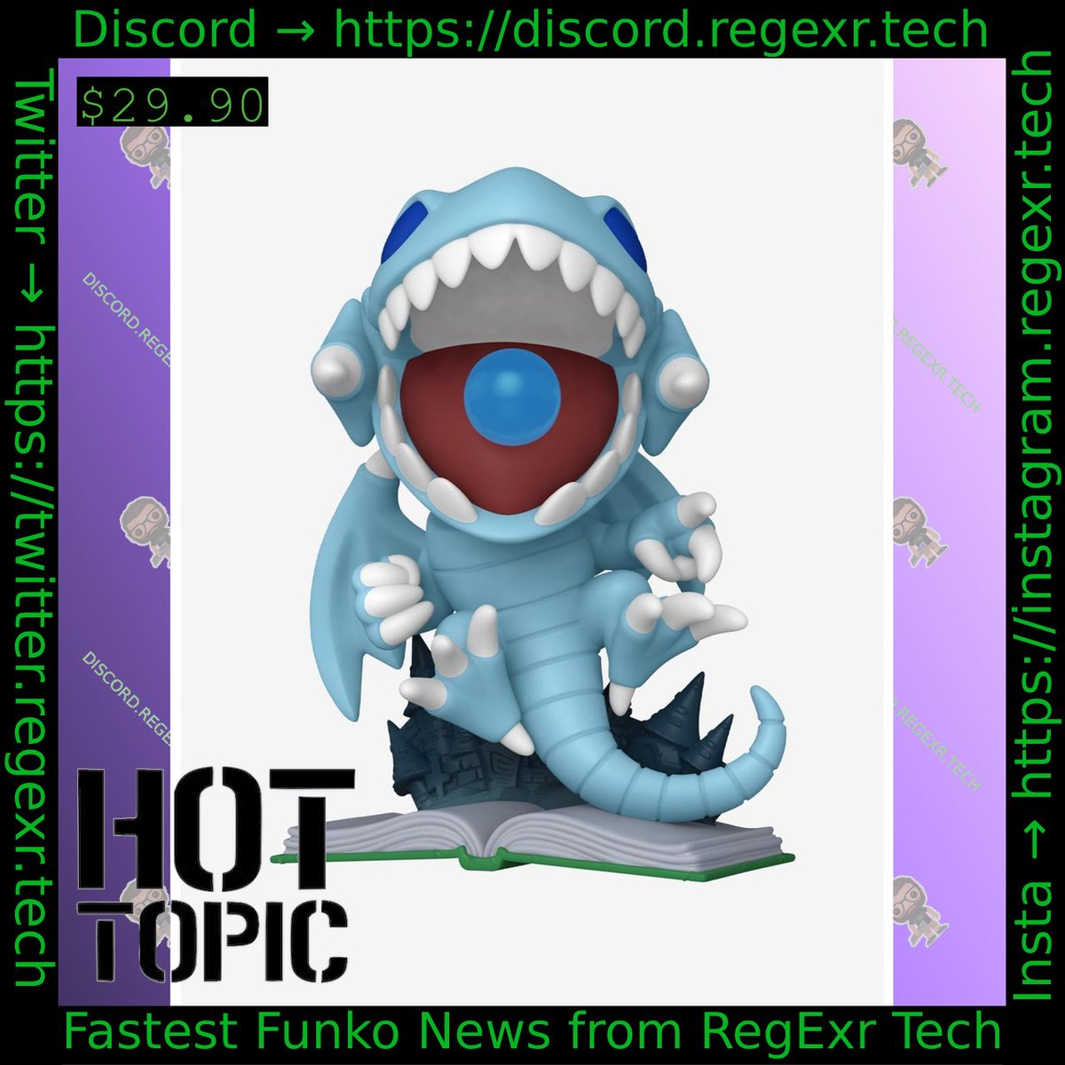 #funko  Yu-Gi-Oh Animation Blue-Eyes Toon Dragon (Glow In The Dark) Hot Topic 
Link->dpbolvw.net/click-8743465-…
#ad 06:15:31 2026-03-09 UTC
