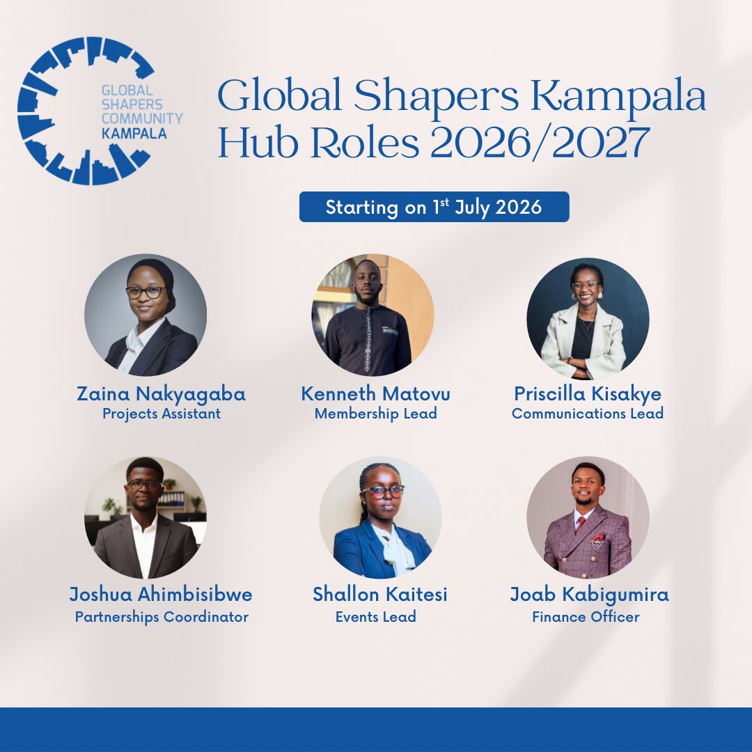 Global Shapers Kampala Hub tweet media