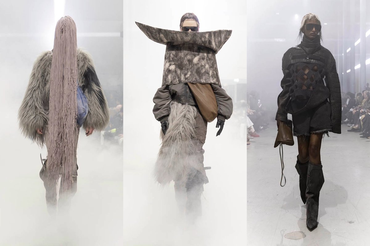 新着】#パリFW2026 リック・オウエンス（RICK OWENS）2026-'27AW