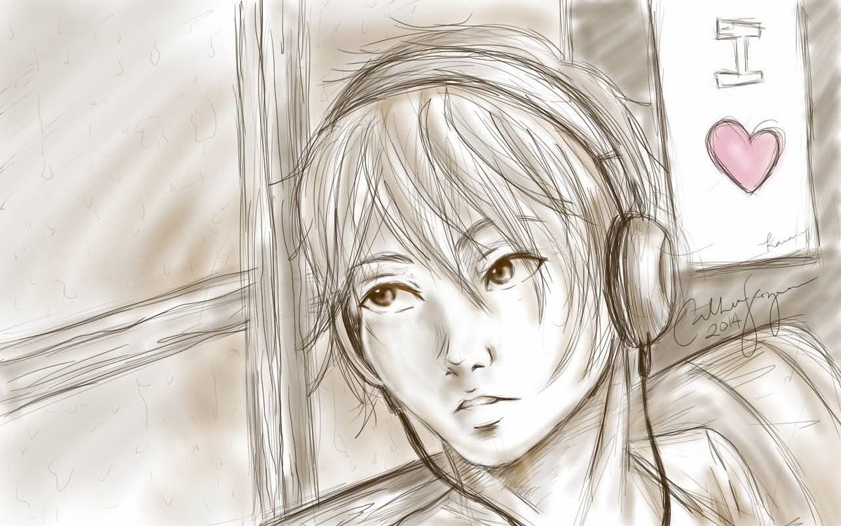 kaoriechii's tweet photo. digital artists, share your first digital art and year vs. now

2014 vs. 2026 🩷

I used to draw on MS paint using a very old wacom drawing tablet, I was struggling with coloring that's why I only color in greyscale or sepia 🫠 https://t.co/KppMMIkVhh