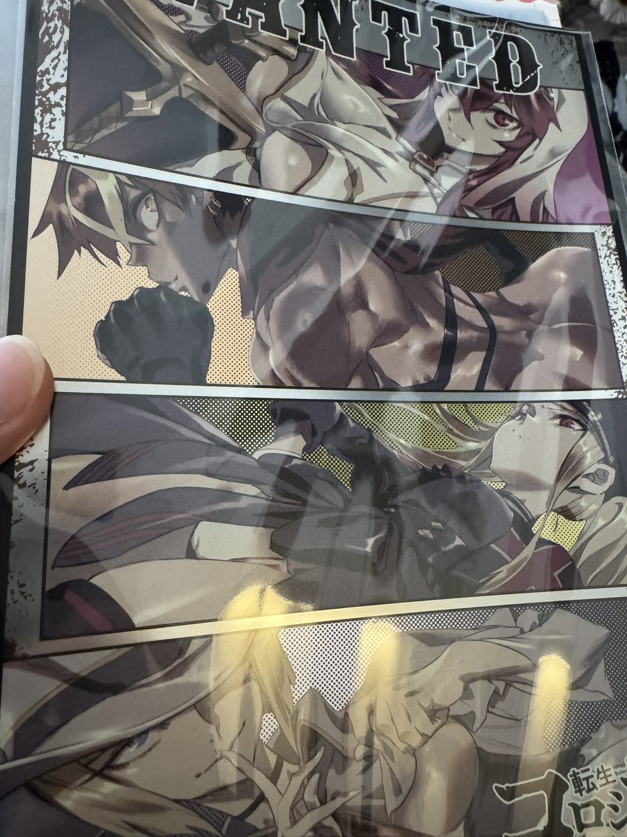 [告知]
本日発売、月刊ドラゴンエイジ 2026年4月号にて
転生コロシアム38話掲載中です!
また付録にメタルポスターがついております!
思ったよりピカピカ!
https://t.co/eDTuzm7zsg 