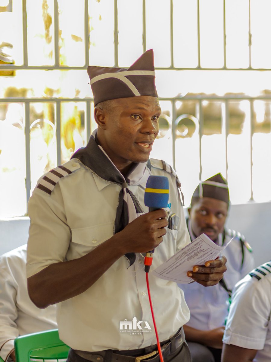 mkaghana's tweet photo. Sadr Mulk 🇬🇭 and his Aamila expressed heartfelt appreciation to Assikuma-Bedum Zone 🙏 for their remarkable efforts during Jalsa Salana Ghana 2026 🇬🇭, while engaging members and sharing reflections on the success of the event
#ThankYouTour #MKAGhana #KhuddamGhana #IslamAhmadiyya https://t.co/5fmto5wXaI