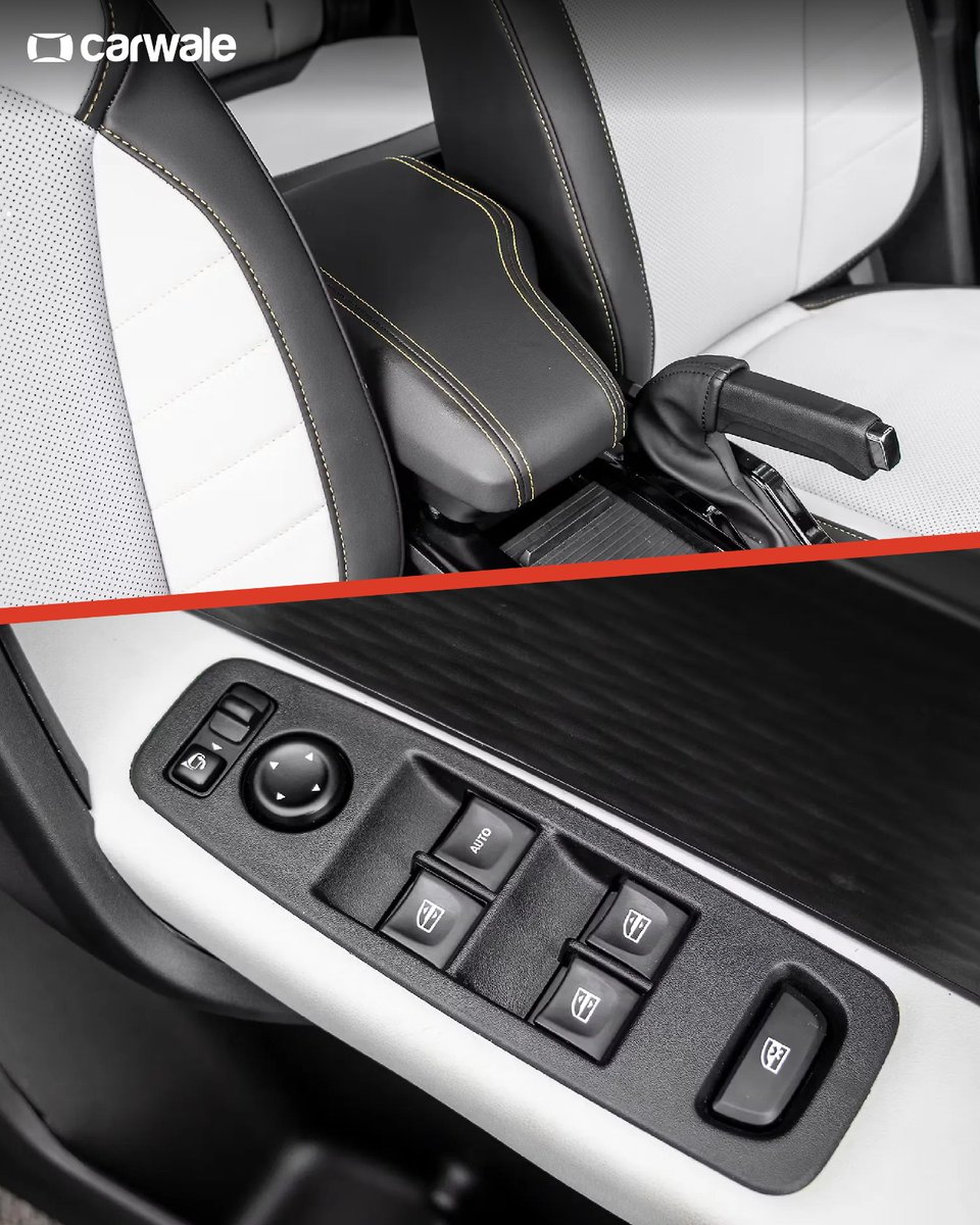 CarWale's tweet photo. The updated Renault Kiger gets a refreshed look with a new dashboard and updated screens, adding a modern touch to the cabin.
Swipe through to explore the updates. 🚗
#renault #kiger #renaultkiger #cwphotos #cars #automobiles #carupdates #automobileupdates https://t.co/bDe75v88aX
