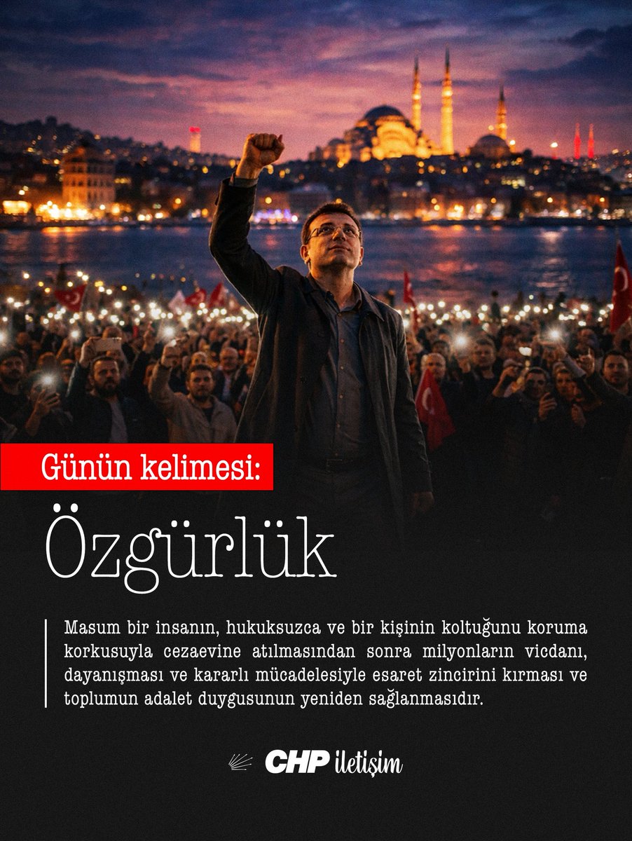 Günün kelimesi: Özgürlük