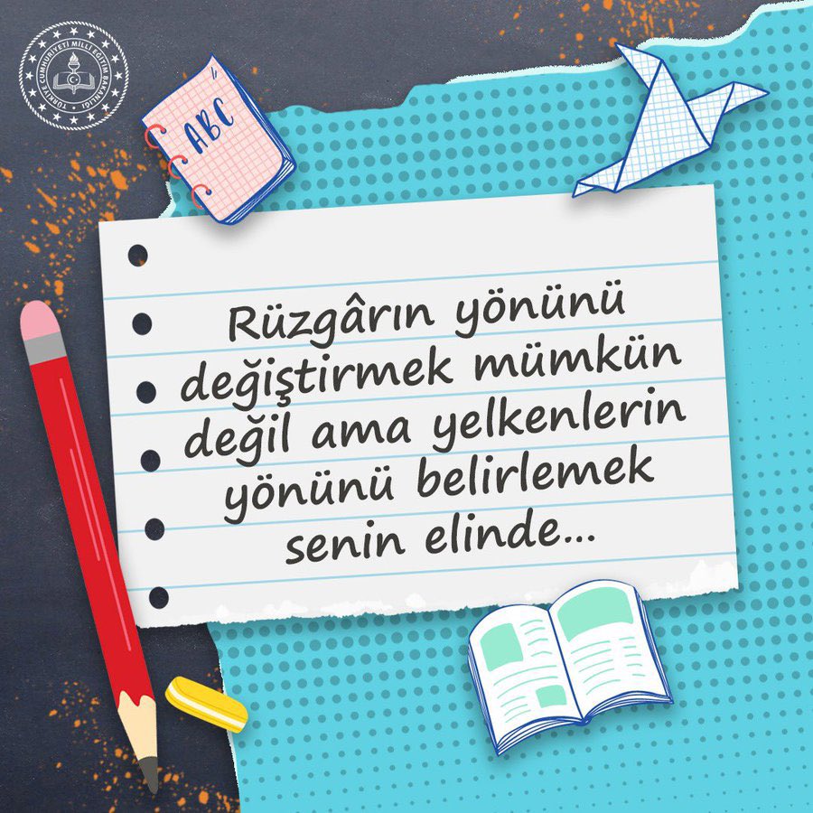 Maarif ailemize mutlu, sağlıklı ve başarılı bir hafta diliyoruz… 🤗

<a href="/tcmeb/">Millî Eğitim Bakanlığı</a> <a href="/Yusuf__Tekin/">Yusuf Tekin</a> <a href="/tcmuglavaliligi/">Muğla Valiliği</a> <a href="/idrisakbiyik/">Dr. İdris AKBIYIK</a> <a href="/emrecay55/">Emre ÇAY</a>