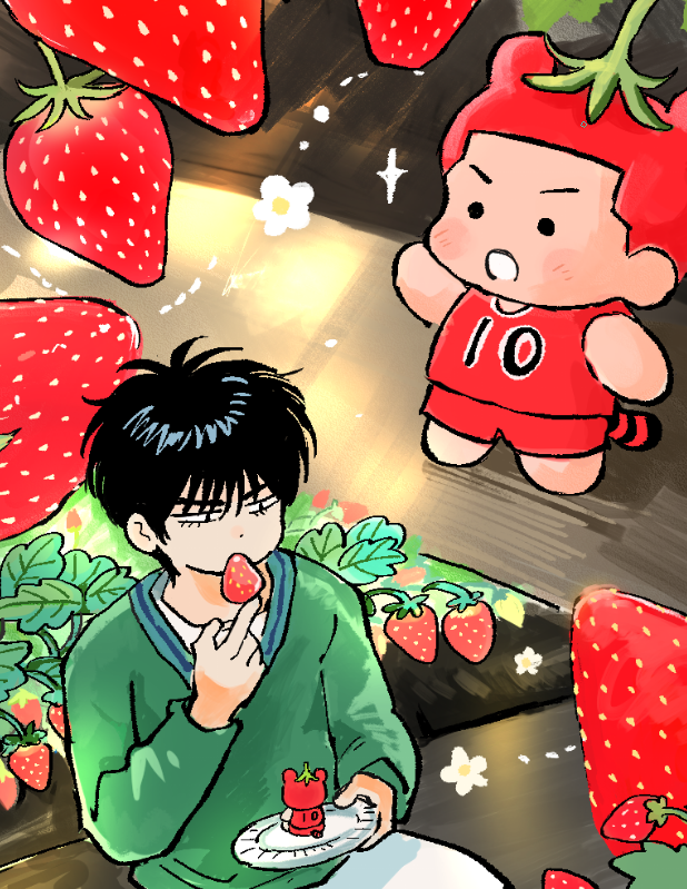 GoGo_nkrs's tweet photo. 進捗ﾀﾞﾒです。。。。。。　🍓 https://t.co/tllgiyBJPF