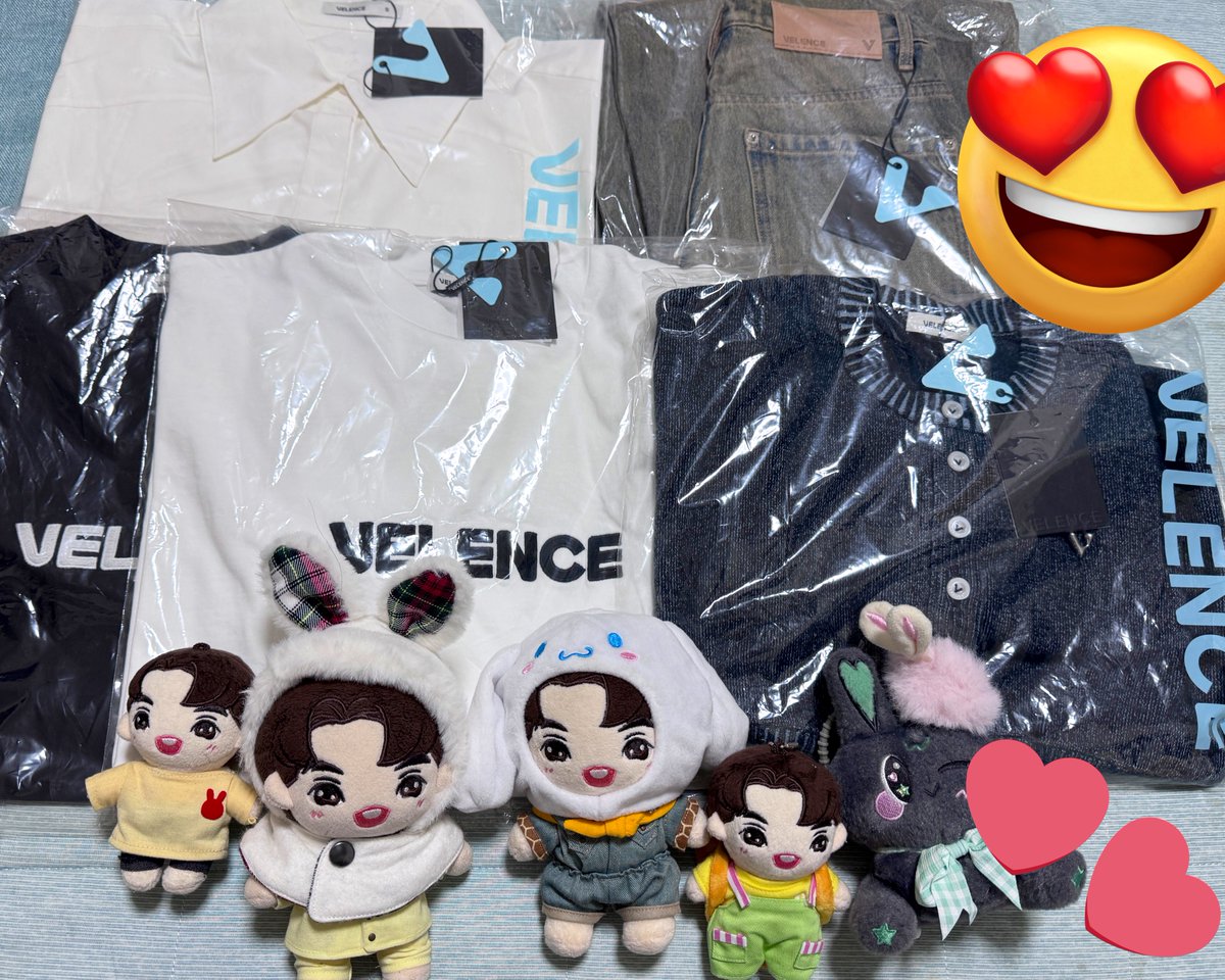 VELENCEさんSサイズなんかおっきくなった？🥹🥹
全部かわいいね😍💚💚