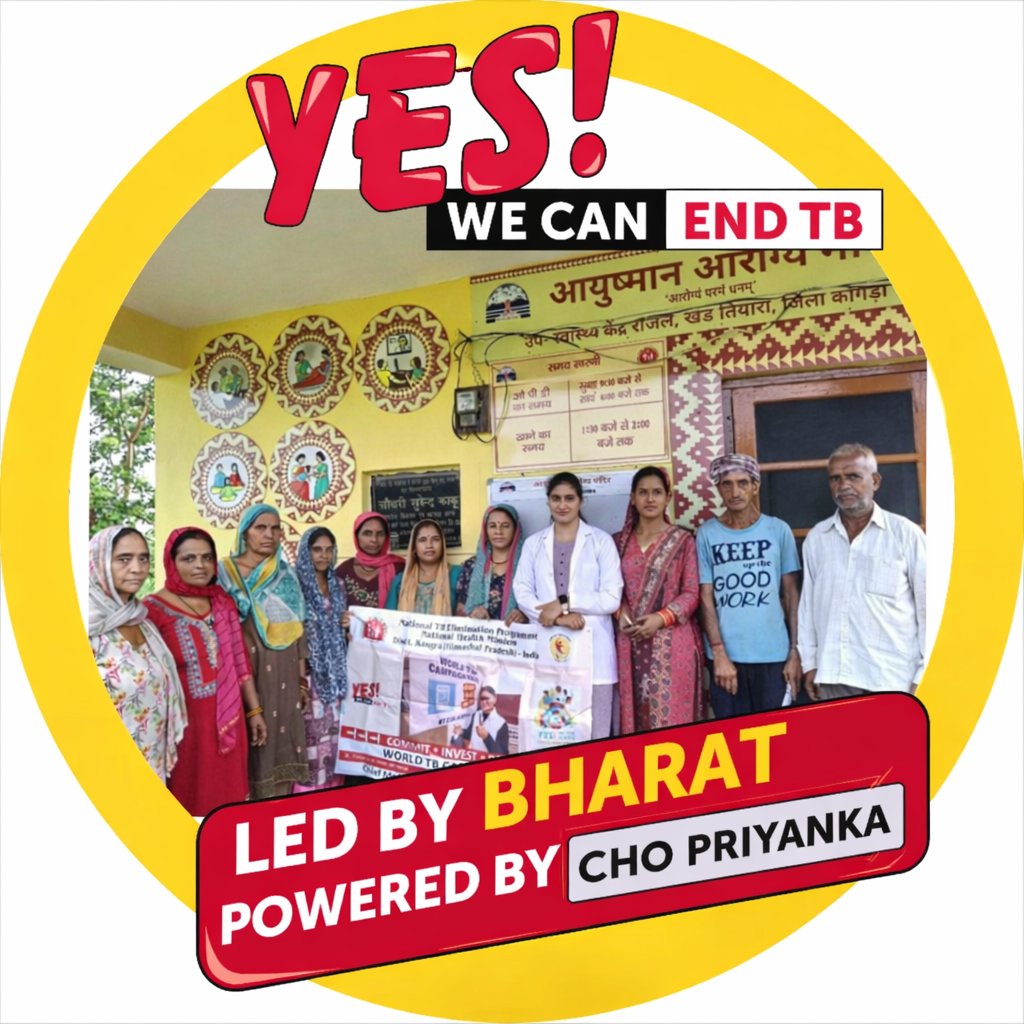 AbHwc123's tweet photo. Together we stand for a healthier tomorrow.
Awareness, early detection, treatment and community support will help us end TB .
#TBMuktBharat 
#EndTB
#WorldTBDay
#YesWeCanEndTB
#TBHaregaDeshjeetega https://t.co/EkbioBUSlA