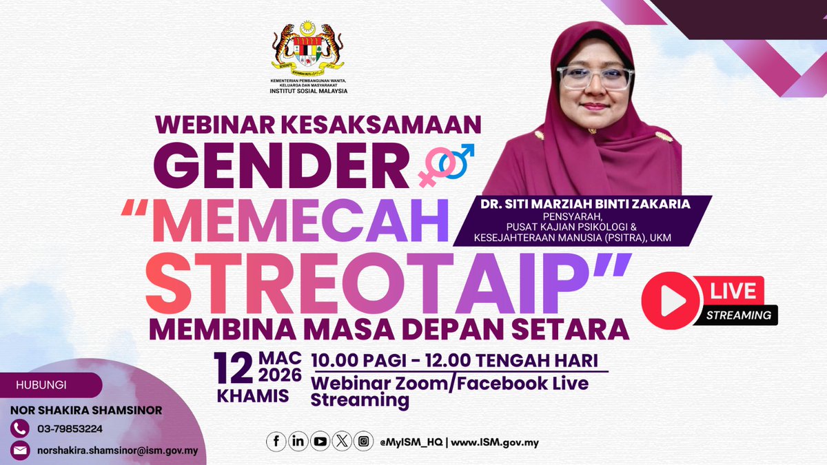 Institut Sosial Malaysia tweet media