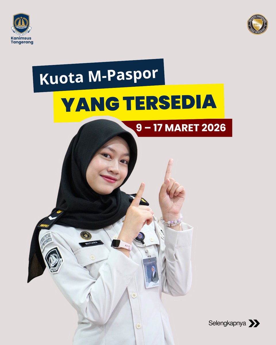 Imigrasi Tangerang tweet media
