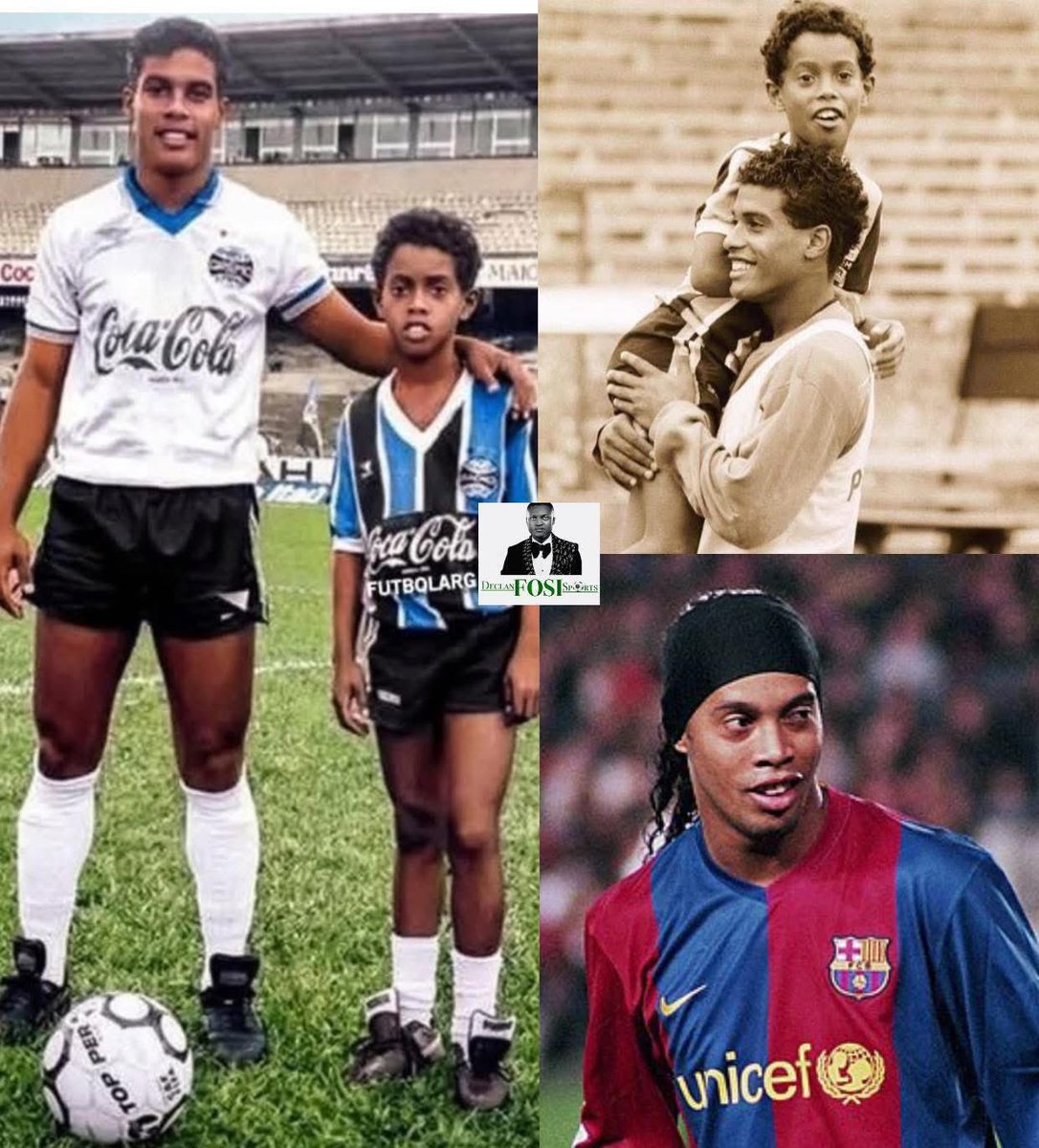 🚨‼️🇧🇷RONALDINHO: 🗣️🎙️“Usually, when I got home from playing football as ...