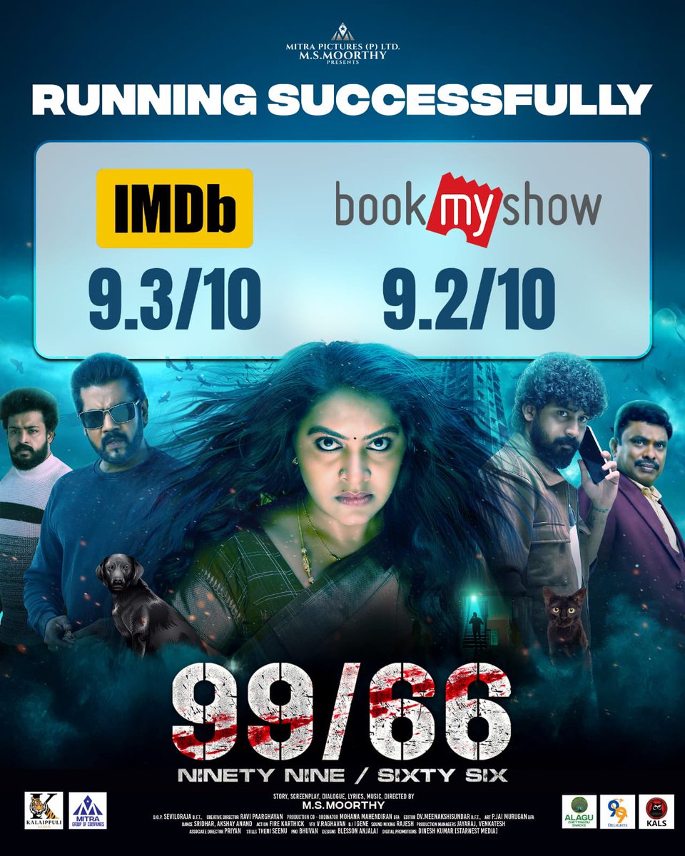 CineTimee's tweet photo. #9966Movie - Running Successfully On Cinemas !

Staring #RachithaMahalakshmi !
Written And Directed By #MSMoorthy !

#CineTimee | https://t.co/MovEYl9L9j