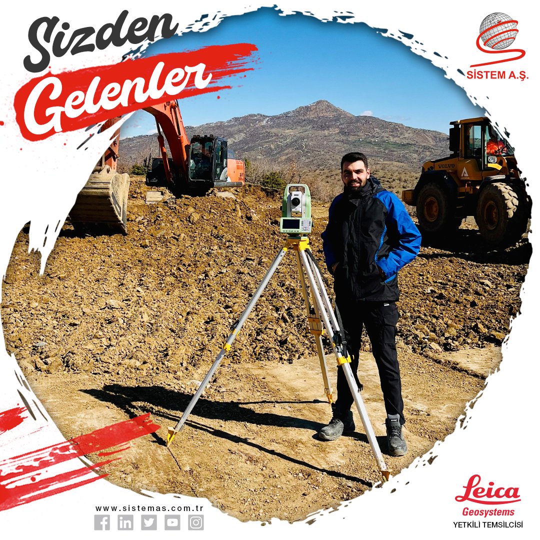 ** Sizden Gelenler **
Leica TS10 Total Station / ELAZIĞ
Fotoğrafı gönderen Mehmet Bey'e teşekkür ederiz.
Sizde sahadaki ve ofisteki fotoğraflarınızı bizimle paylaşabilirsiniz.
.
#leica #leicats10 #totalstation #si̇zdengelenler