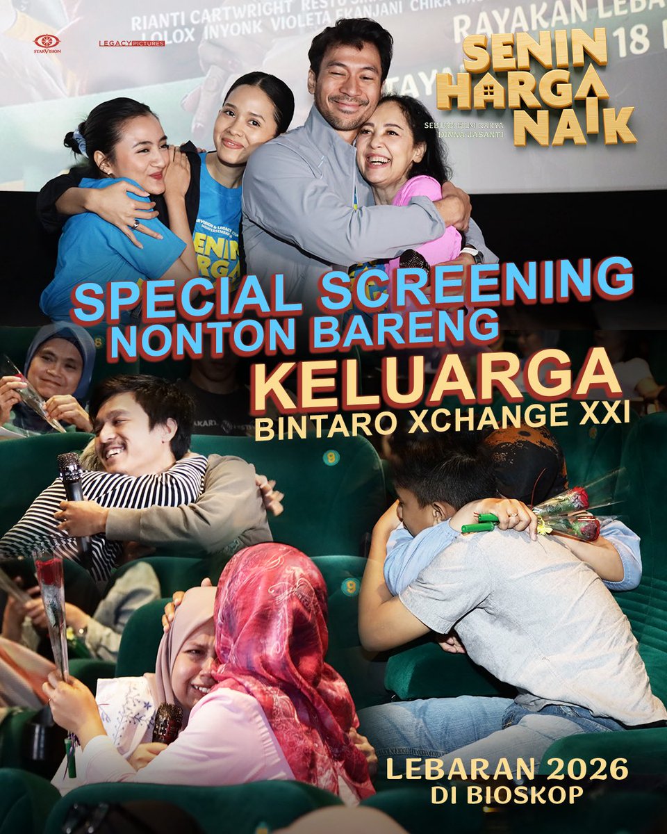 FILM SENIN HARGA NAIK DI BIOSKOP! tweet media