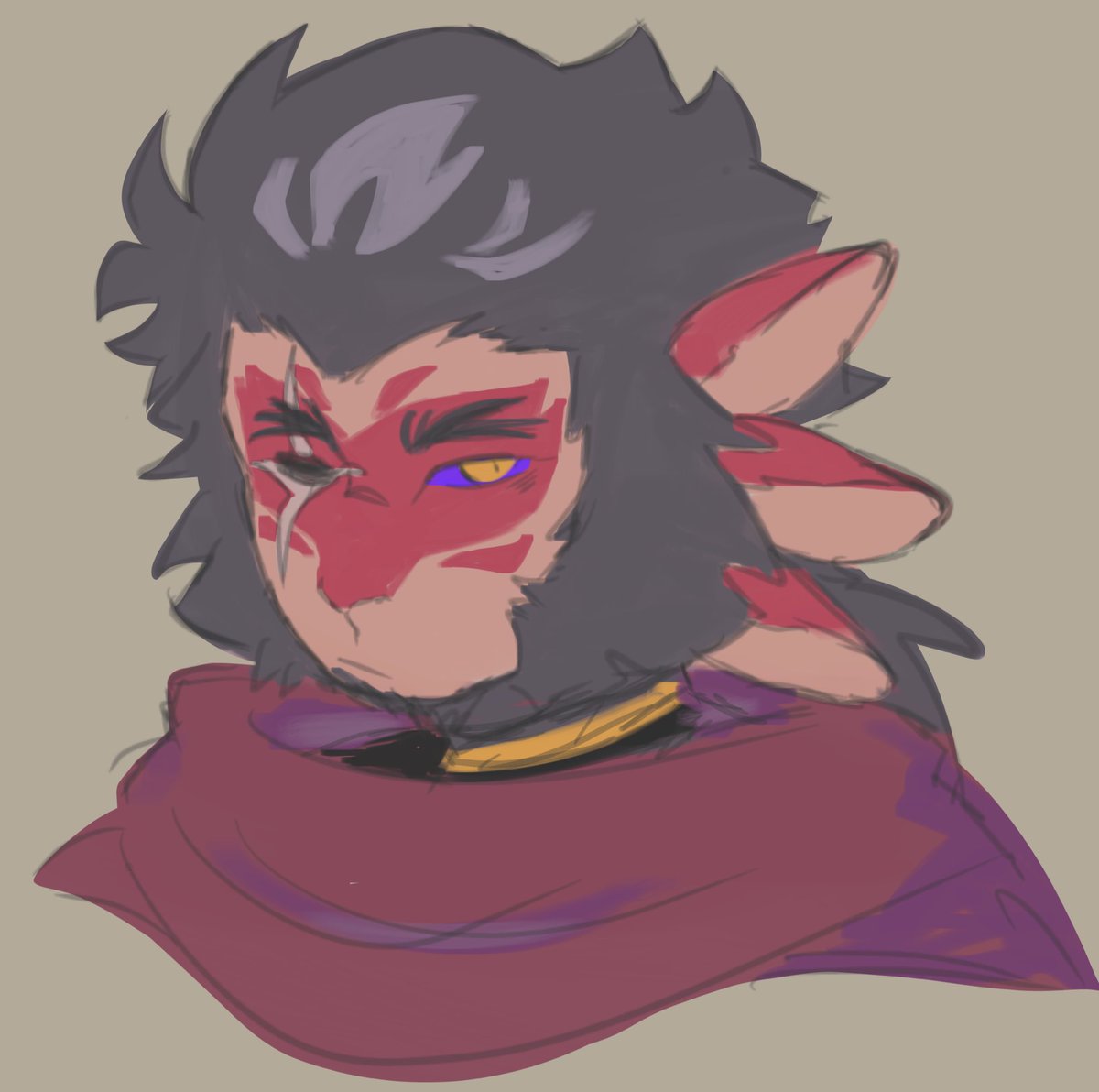 D_tshark's tweet photo. Style changing yaay

#lmk #LMKfanart #LMKMacaque https://t.co/fnClFLEmBr