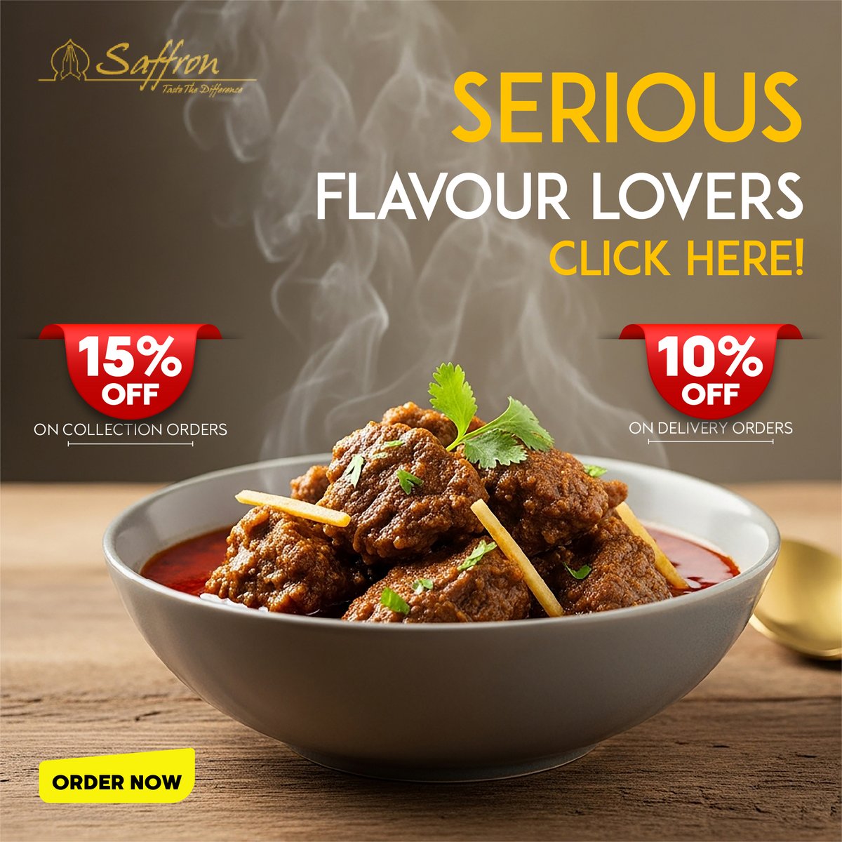 SaffronWD6's tweet photo. When hunger strikes, convenience matters. Let dinner arrive ready to enjoy. Order online 🍛

Convenient Collection &amp; Delivery
Location: 18 Leeming Road, Borehamwood, Watford WD6 4DU
Order Now: https://t.co/phn8Ye6yhn
📞𝐂𝐚𝐥𝐥: 020 8207 6526

#Saffron #IndianFood #IndianCuisine https://t.co/cKL2QefxUM
