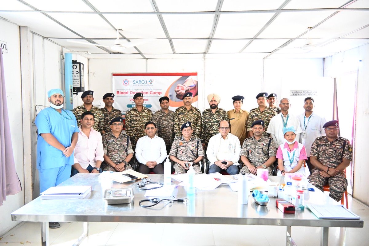 Crpf89bn's tweet photo. Blood Donation Camp on the Occasion of 87th Raising Day.
More than 70 personnel from 89 Battalion, 236 Battalion, and 238 Battalion voluntarily donated blood during the camp.
@Crpf89bn @crpfindia https://t.co/ifW034qu3d