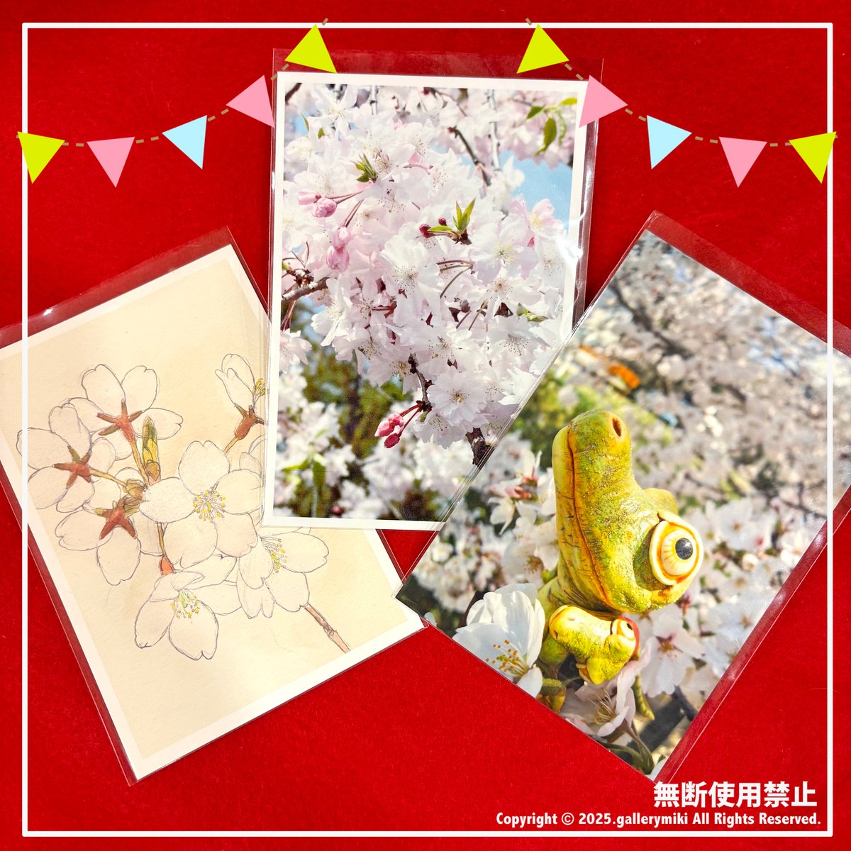 もう少しで桜のシーズン到来ですね🌸

とういことで
春爛漫な「桜のポストカード」をご紹介✨

ほっこり癒されるイラストから
心奪われる風景や写真まで勢揃い🌸

大切な人への便りにも
自分用のお部屋のインテリアにも
ぴったりです🌸

一足早く
春を探しに来てください／

#桜 
#京都
#ギャラリー幹