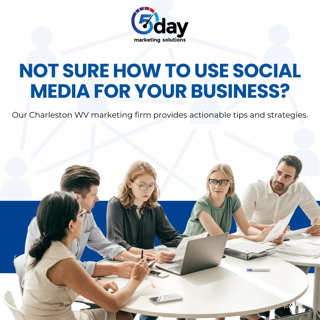 5DaySolution's tweet image. Not sure how to use social media for your business?
Our Charleston WV marketing firm provides actionable tips and strategies.
Learn more: fivedaysolution.com
#CharlestonWVMarketing #SocialMediaTips #SocialMediaMarketing #FiveDaySolution