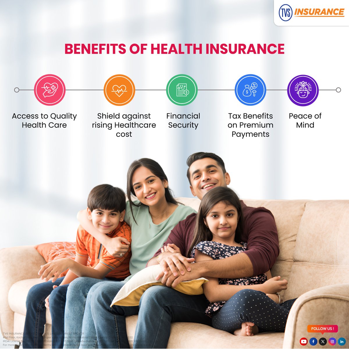 TVS_Insurance's tweet image. Your Health deserves the right protection. 🏥💙

📞 Call us today to find the right health plan for you.

#TVSInsurance #HealthInsurance #SecureYourHealth #FamilyProtection #HealthcareSecurity #FinancialProtection #InsuranceAwareness #HealthyFuture