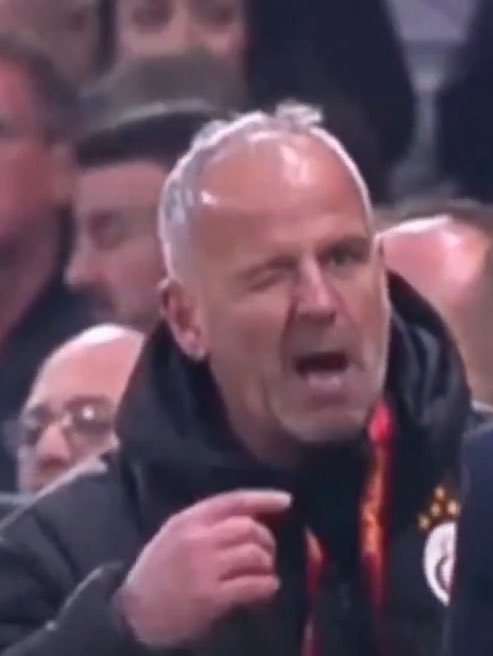 Dear UEFA Officials! <a href="/UEFA/">UEFA</a> 

A match-fixing offer made to a referee was caught on camera!!  🗓️ 07.03.2026

Okan Buruk received a yellow card and was suspended for the next match.

Following this, his assistant coach asked the assistant referee to record the card in his name to