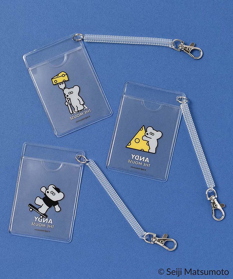 松本セイジさんが描くしっぽのない「ねずみのANDY」🐭 クリア素材の