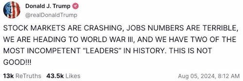 I was wrong. He’s not psychotic he’s psychic
