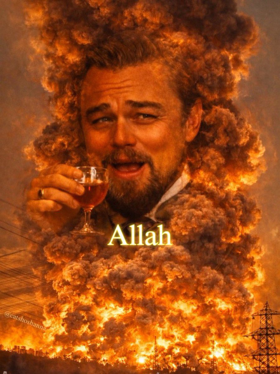 Allah be like - I’m busy watching Iran getting destroyed!! 
You mr wishes can stay in the queue !! 
😂
