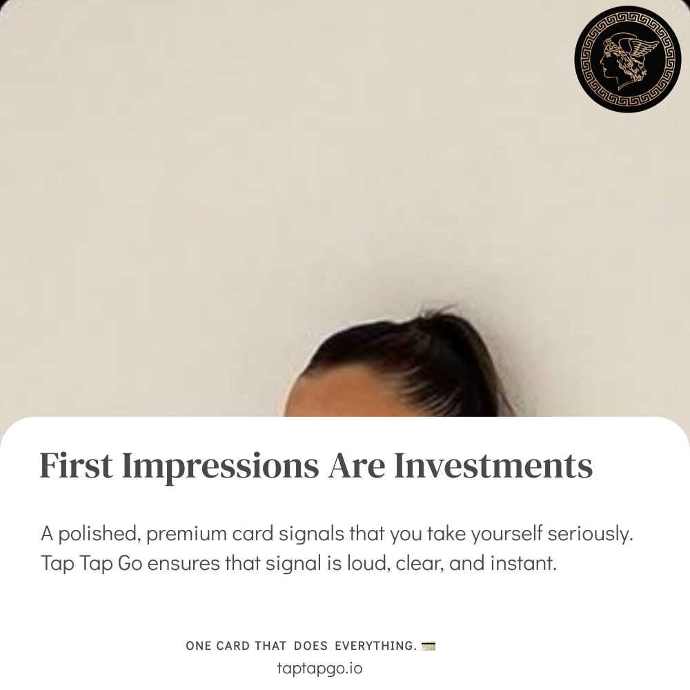 taptapgopr's tweet image. One great intro can change your year. Tap Tap Go makes sure you're always ready to deliver it. #EveryTapMatters #MemorableIntros #TapTapGo