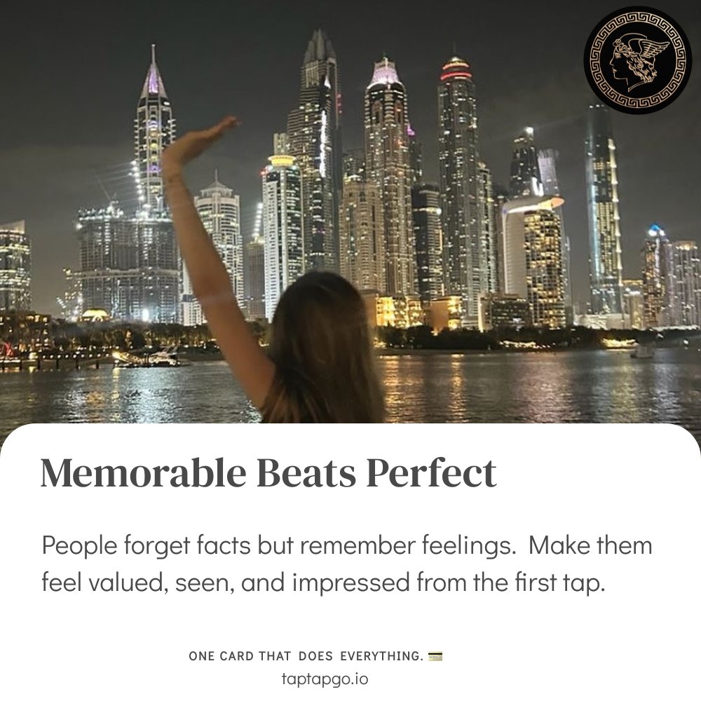 taptapgopr's tweet image. One great intro can change your year. Tap Tap Go makes sure you're always ready to deliver it. #EveryTapMatters #MemorableIntros #TapTapGo