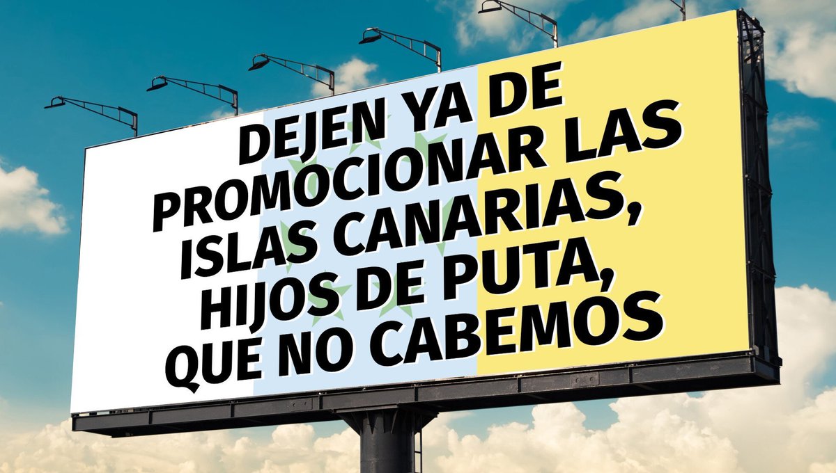 El Canario Optimista 🇮🇨ⵣ tweet media
