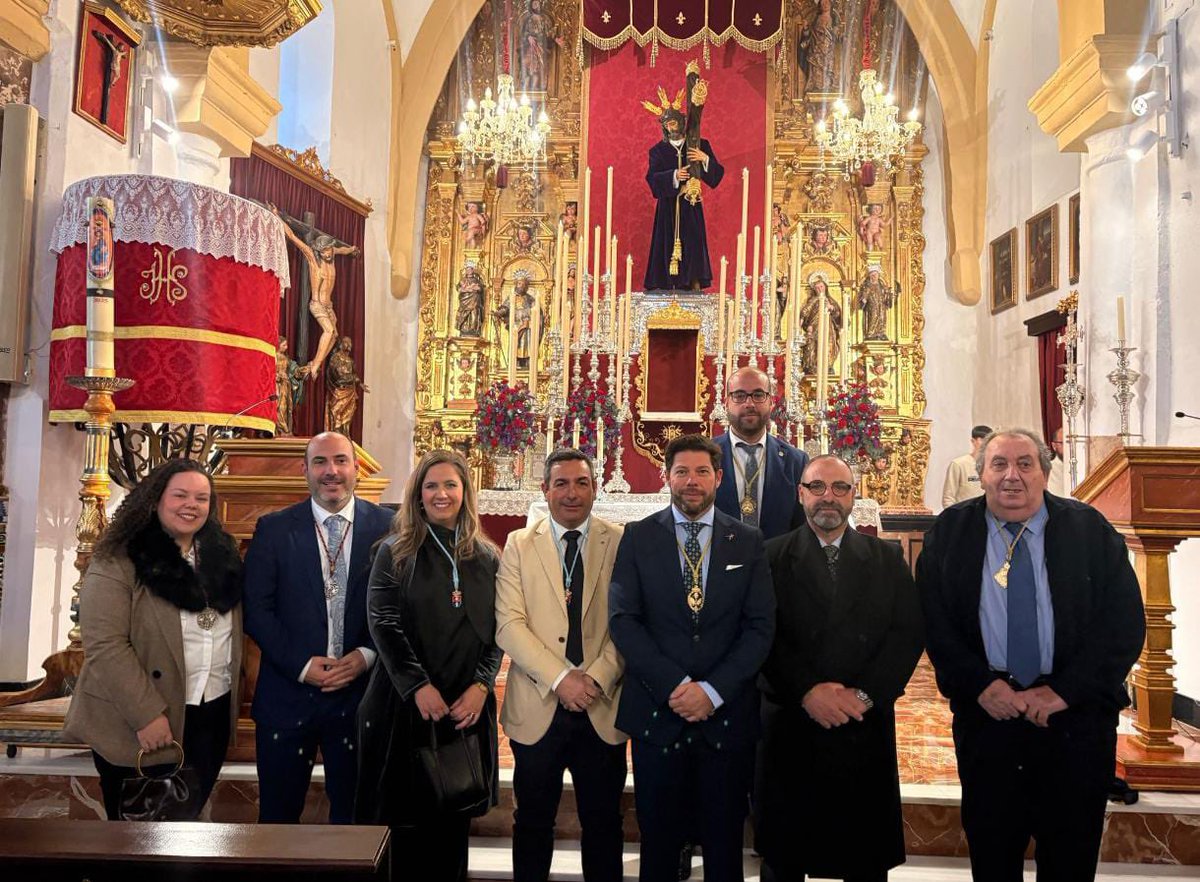 🟣 Nuestra Hermandad ha estado representada en la Función Principal de la Hermandad de la <a href="/hdaddelasalud/">Hermandad de la Salud de La Rinconada</a>, a la que agradecemos enormemente su invitación.

Con gran fervor hemos compartido este día junto a Jesús Nazareno en el tercer domingo de Cuaresma.