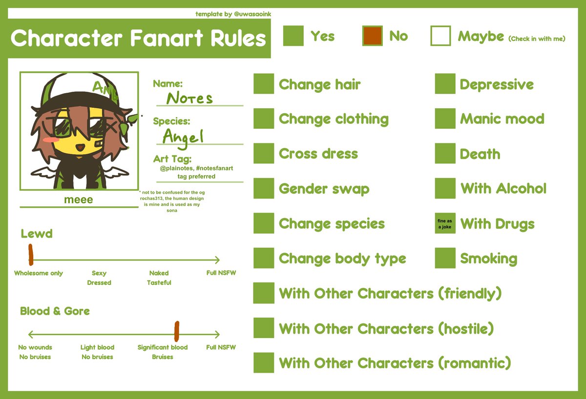 notes #1 EVILFIES HATER (COMMS CLOSED 4/4) tweet media