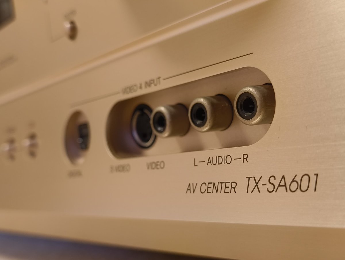 ONKYO(オンキヨー) TX-SA601 届きました！ 2003年発売、定価75,000円の