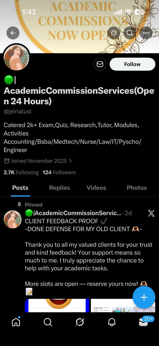 Lf commissioner 

PA REPORT NGA NETO ANDAMING ACC ‼️ 

SCAMMER ALLERT‼️

Ito sya 2024 pa ito ng scammm eh 

<a href="/jeinalusi/">🟢|AcademicCommissionServices(Open 24 Hours)</a>