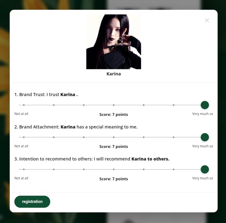 KARINA VOTING INA tweet media