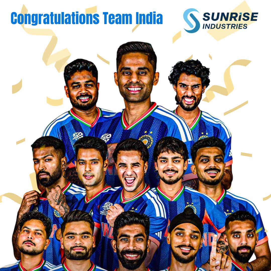 Sunriseind1997's tweet photo. Congratulations Team India!🏏
A proud moment for the nation. Your passion, teamwork, and determination inspire millions.

🌐 https://t.co/2UKMnDdY5e

#TeamIndia #IndianCricket #Champions #ProudMoment #CricketFans #IndiaWins #BleedBlue https://t.co/KG4Y9TRuDF