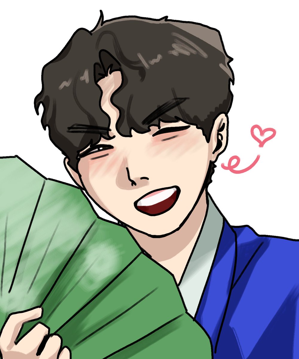 살살 녹는 계집애의 자태를 짓기도 하네~♡