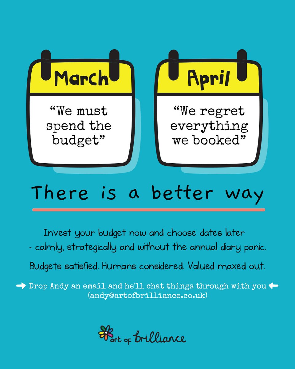 beingbrilliant's tweet image. Training budgets are too valuable to waste

We’ll help you squeeze maximum value out of every penny

Pay now, and we can schedule dates throughout the year

Email me to chat things through andy@artofbrilliance.co.uk

 #training #conferences #keynotespeaker