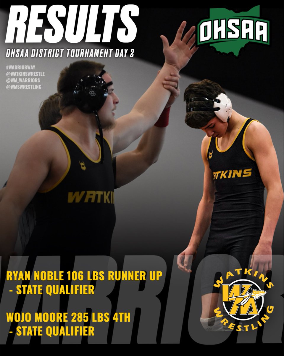 Watkins Warrior Wrestling tweet media