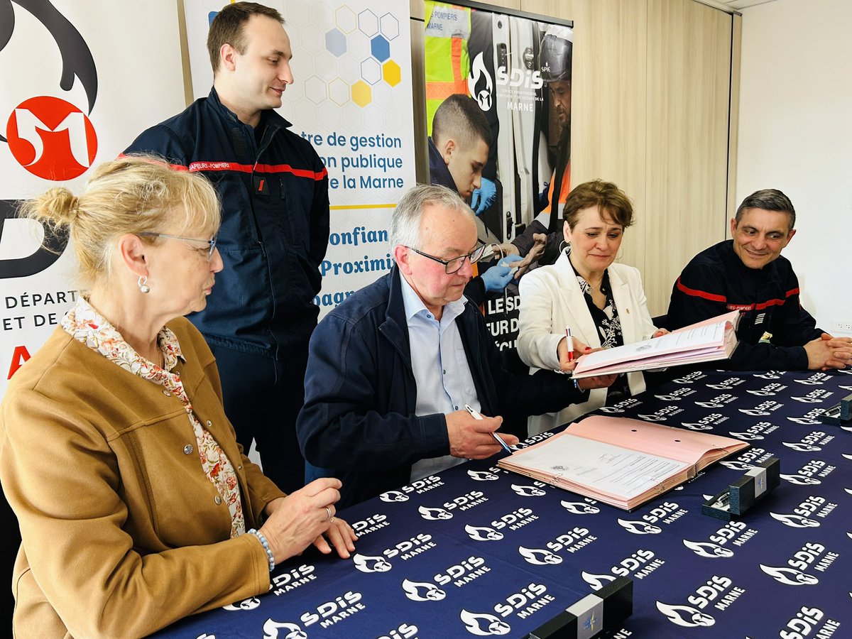 Sapeurs-pompiers de la Marne tweet media