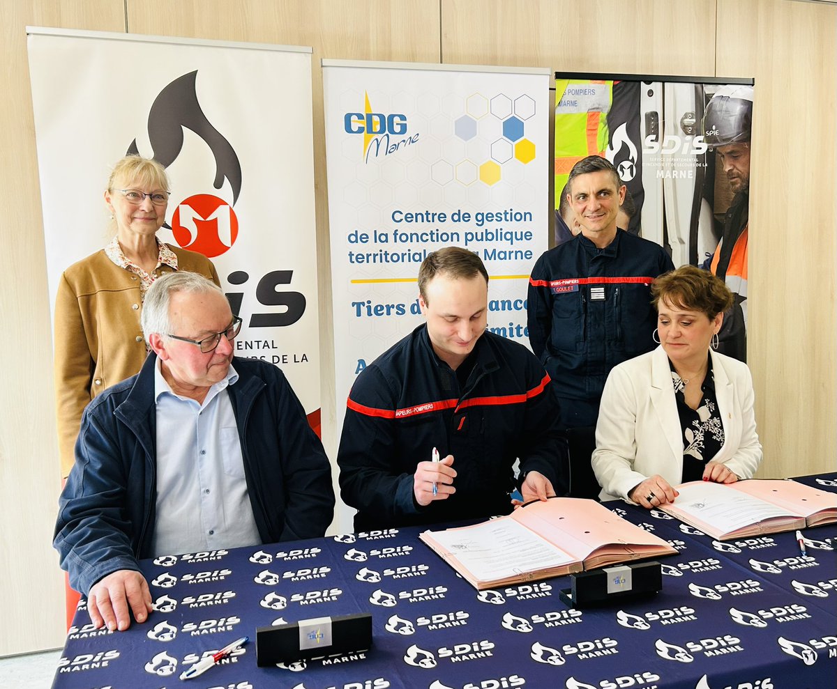 Sapeurs-pompiers de la Marne tweet media