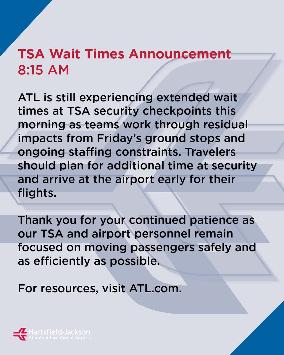 Atlanta Airport tweet media
