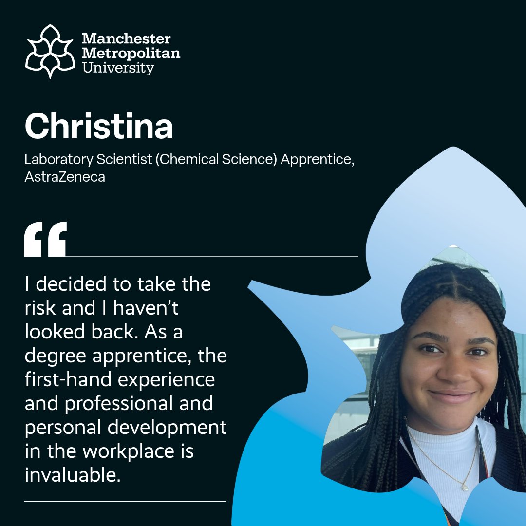 Degree Apprenticeships at Manchester Met tweet media