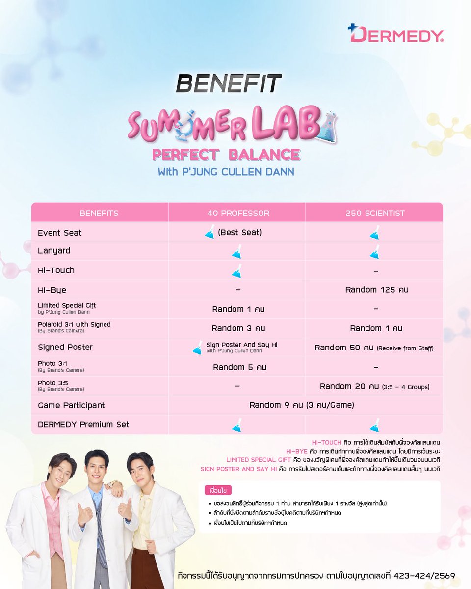 BeBeeluvIsBanky's tweet image. ส่องเบเนสิ 🧐😁

🩷🩵💛

#DERMEDY #SUMMERLAB #DERMEDYxพี่จองคัลแลนแดน