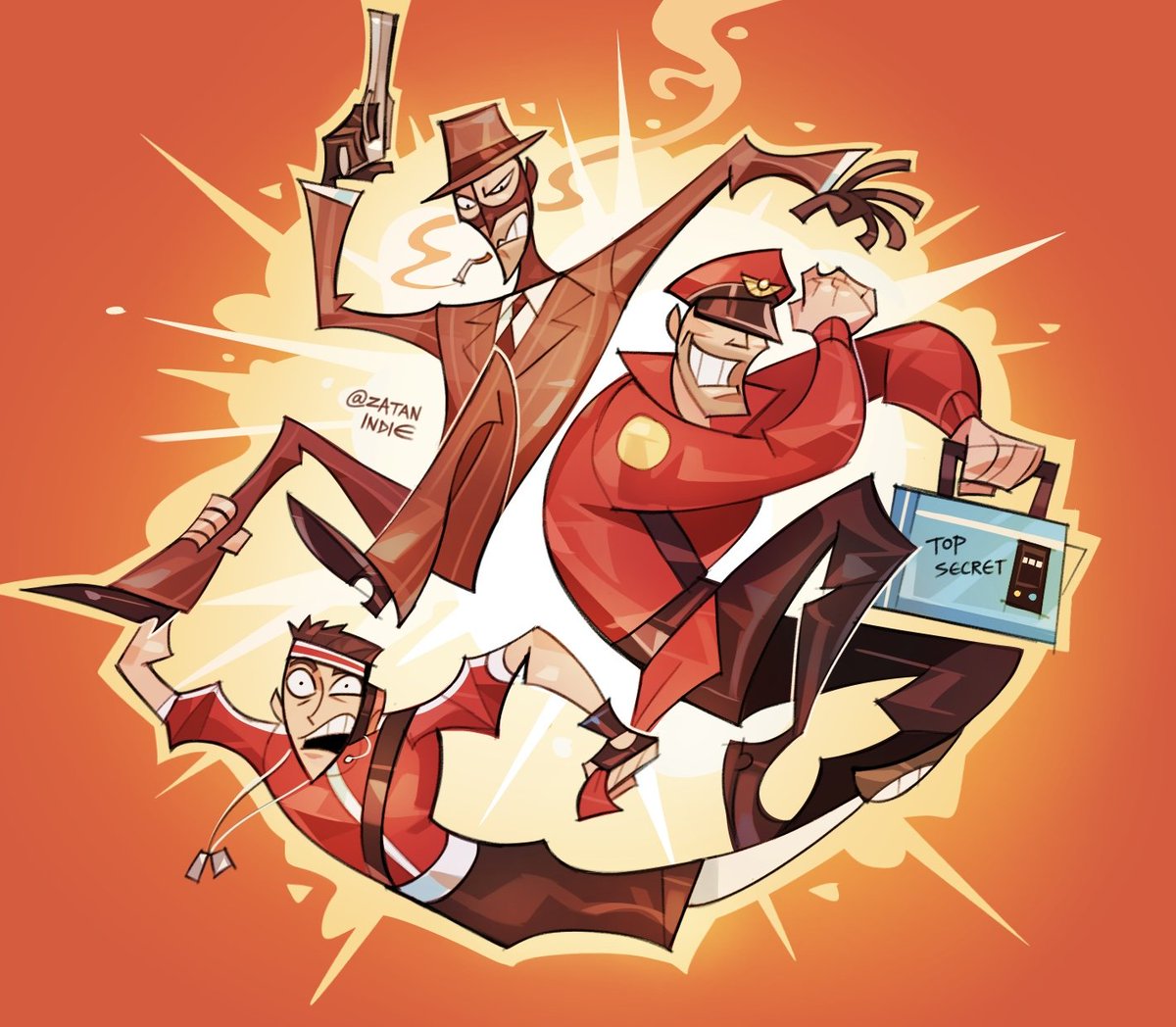 My fav trio is back!

#tf2spy #tf2soldier #tf2scout