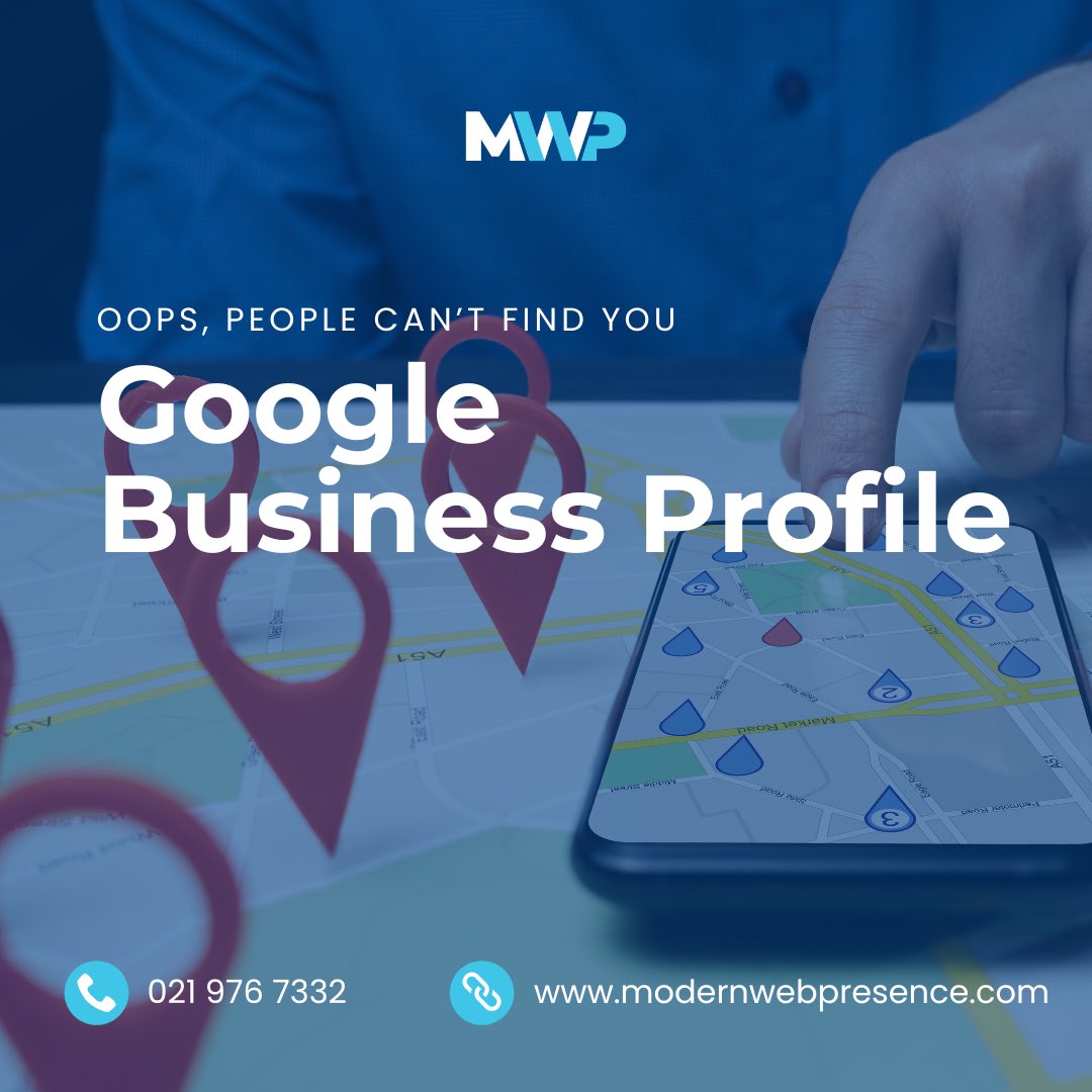 GOOGLE BUSINESS PROFILE📍

We could not find your Business on a Google Search or Maps 😭

We can help you to:
✅ Create your GMB listing 
✅ Verify the new listing 
✅ Optimise it 
✅ Improve your ranking 
✅ Add Google Street view
✅ Add 360 Images
✅ Start getting Reviews