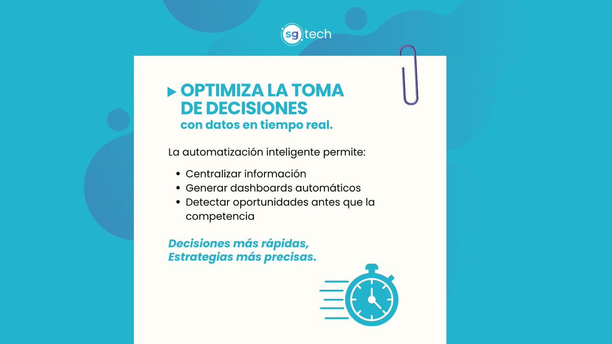 sgtech_hps's tweet photo. La #IA no va de “probar cosas”. Va de quitar fricción, aumentar la #productividad y ganar velocidad en la operativa.

¿Cuál te duele más hoy: procesos, reporting o soporte?👇 https://t.co/LKWiJWlQPZ